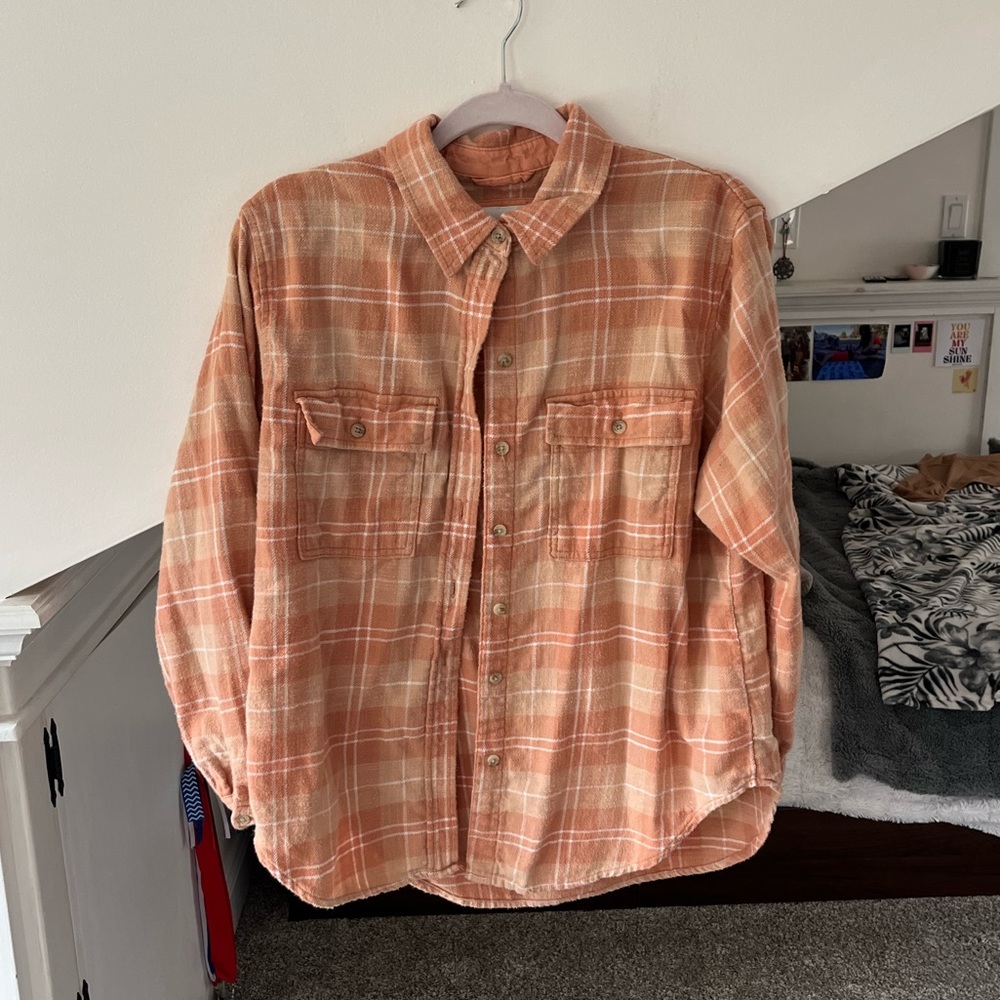 American Eagle Soft Orange Flannel